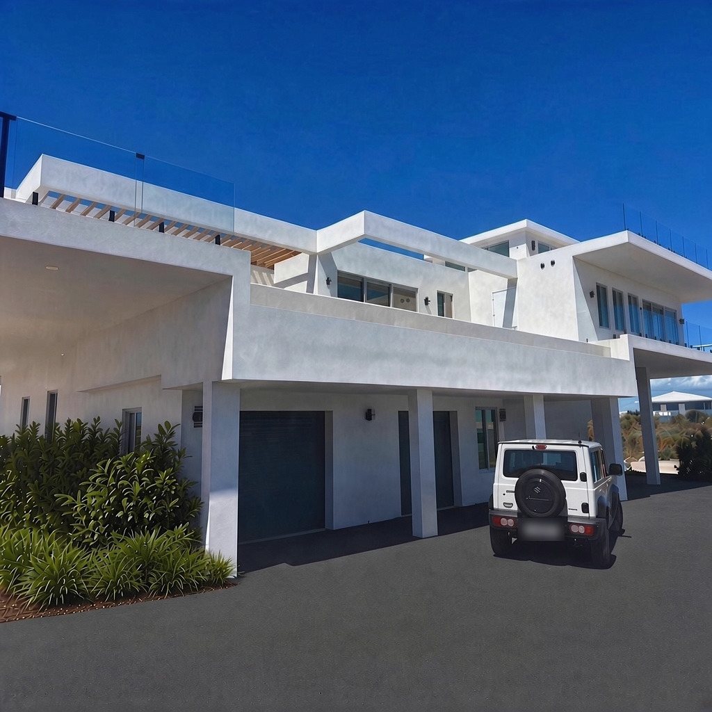 Villa Panorama exterior, Turtle Tail, Providenciales